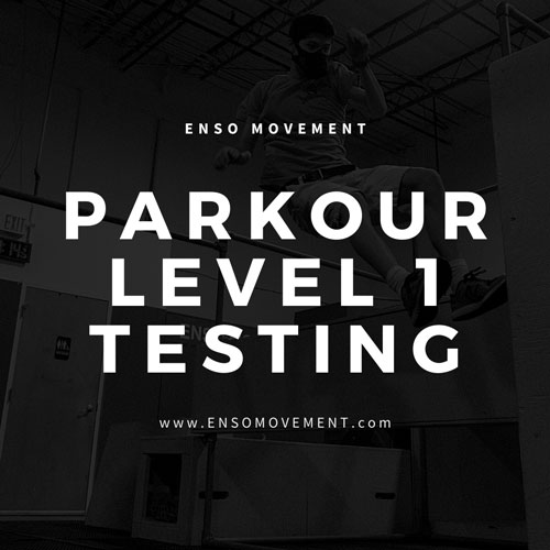 Parkour Level 1 Testing