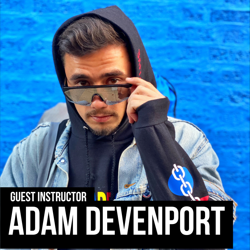 Guest Instructor Adam Devenport