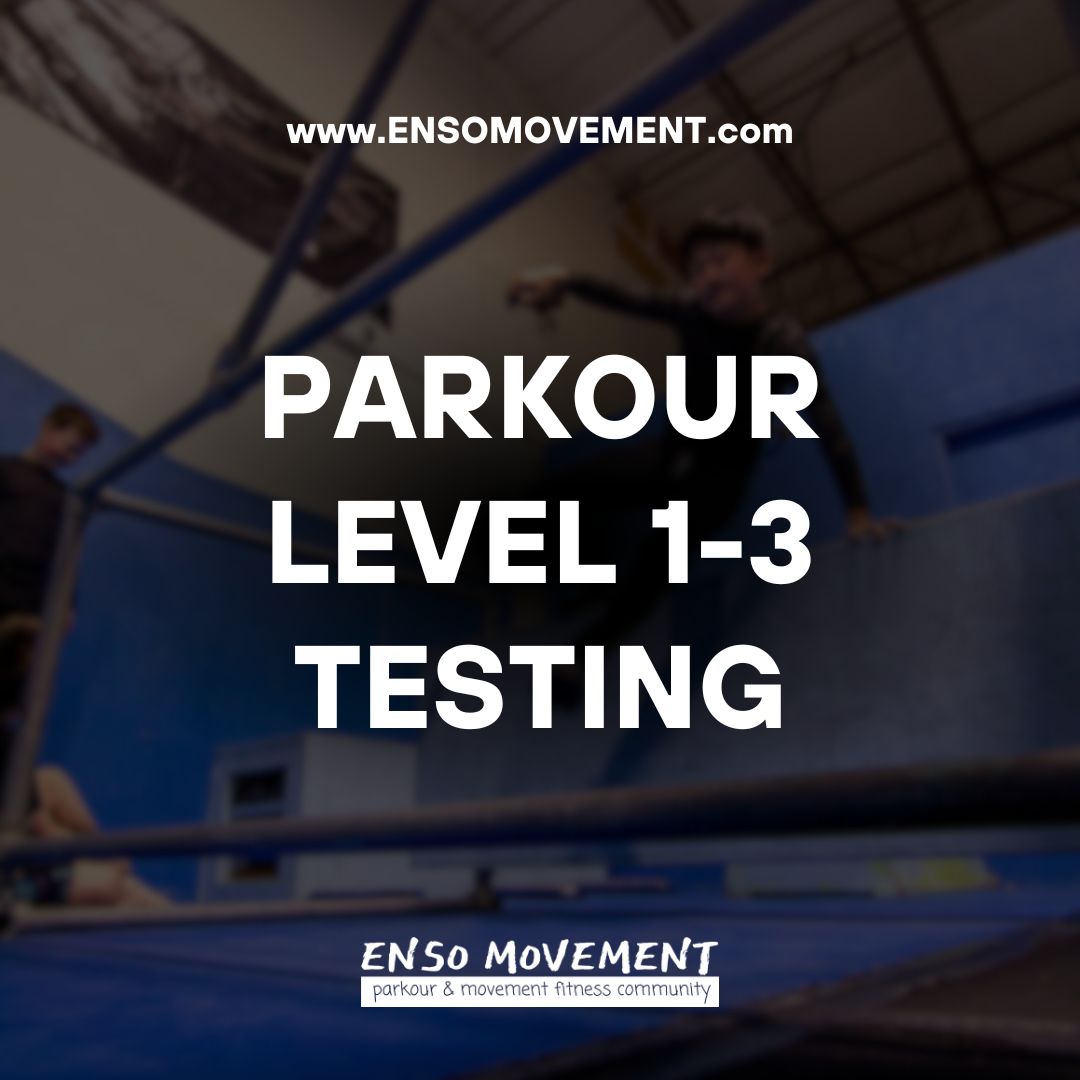 Parkour Level 2-3 Testing